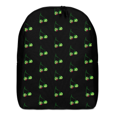 Poison Cherry Print Backpack