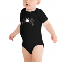 Bat Baby Short Sleeved Babygrow